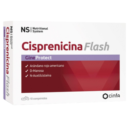 Ns gineprotect cisprenicina flash 10 comprimidos