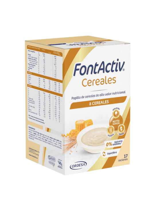 Fontactiv 8 cereales superfibra 500g