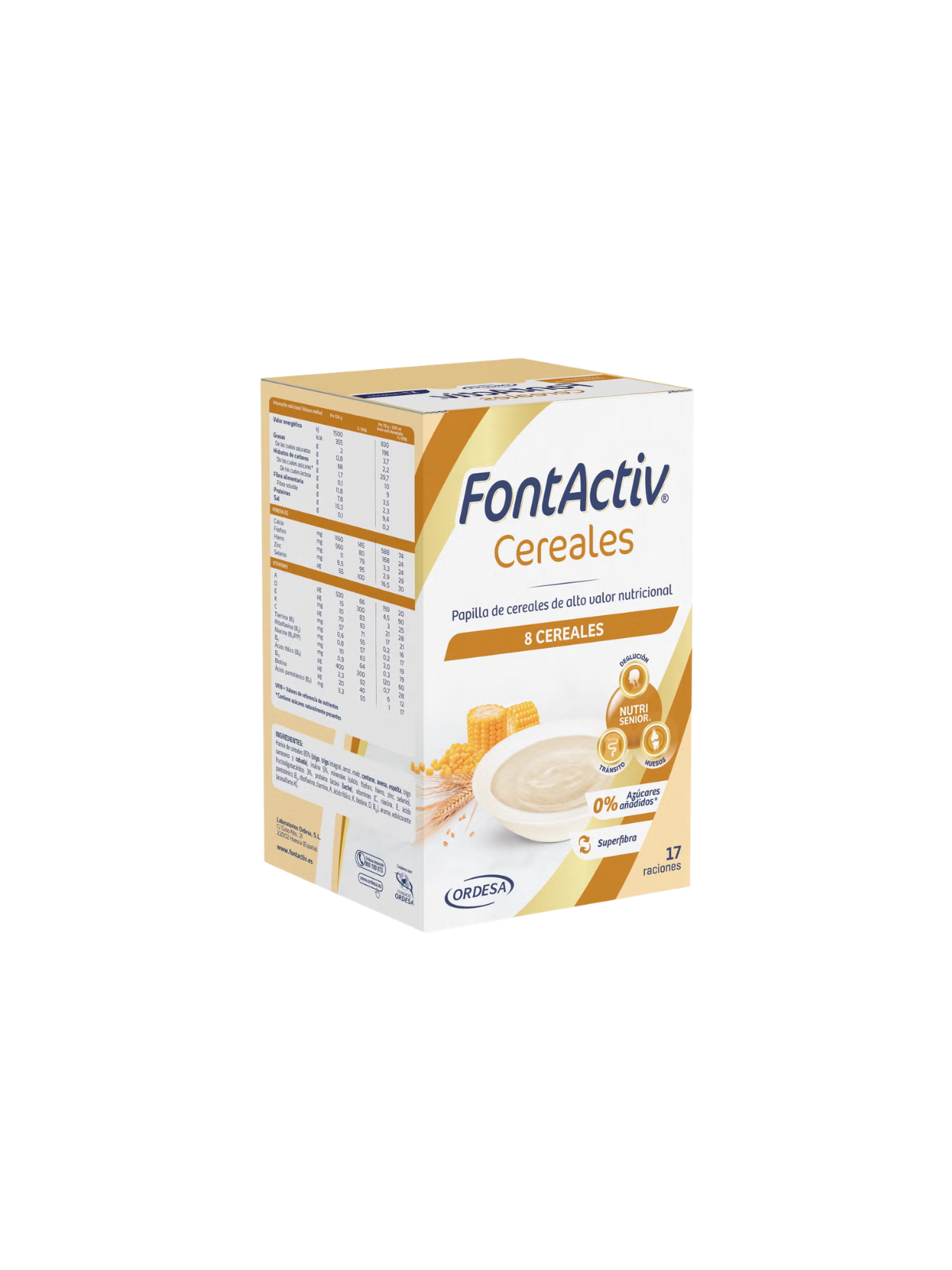 Fontactiv 8 cereales superfibra 500g