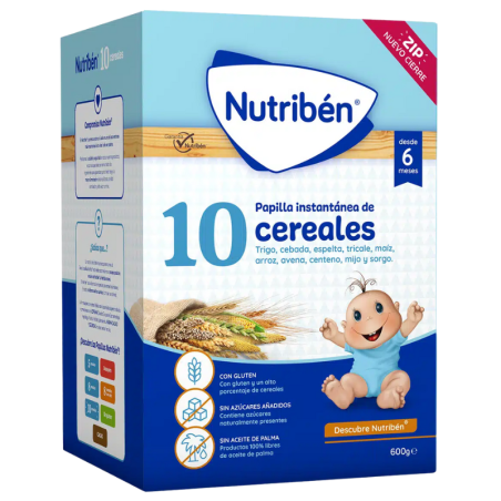 Nutribén 10 cereales 600 gr