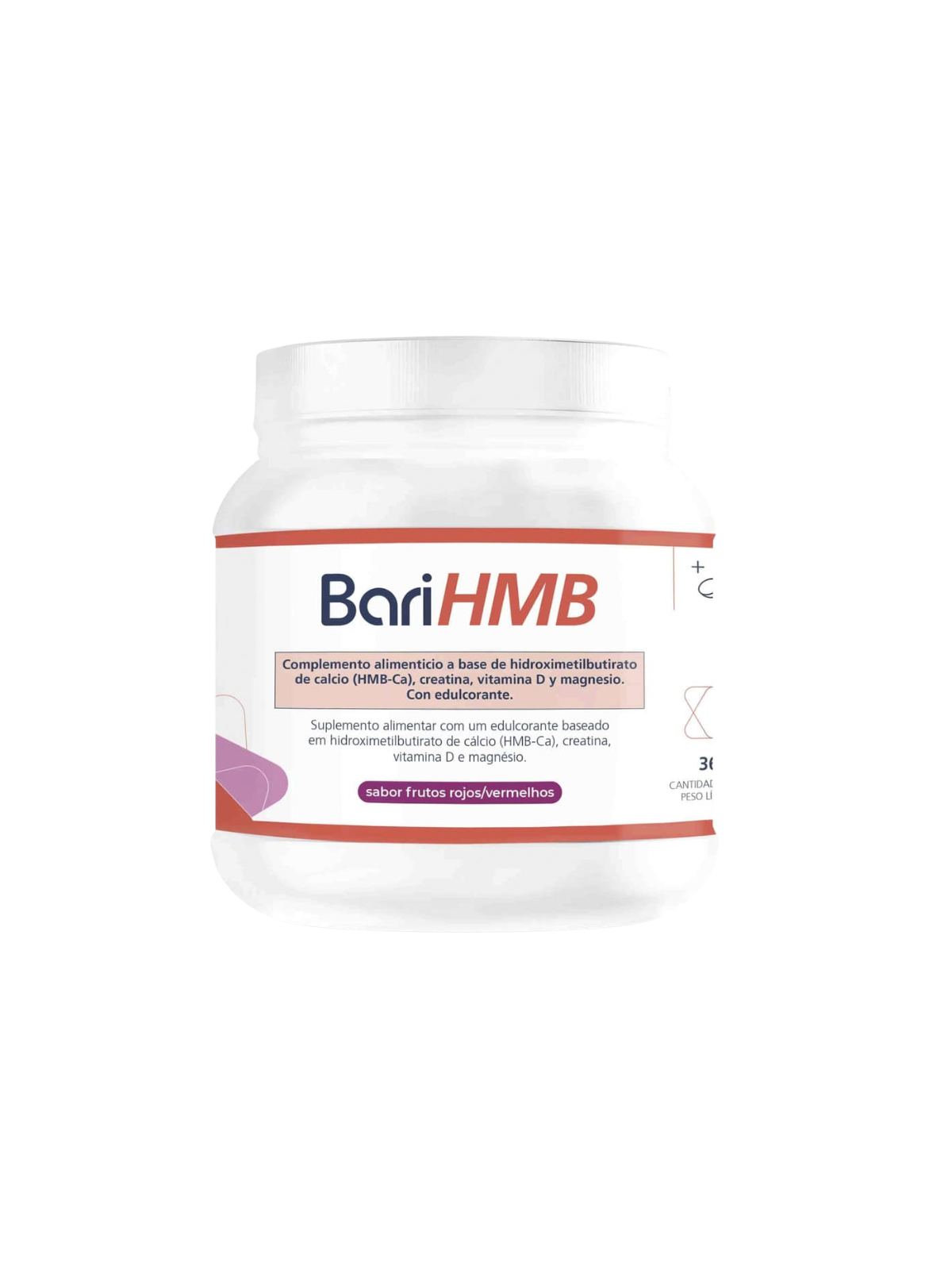 Barihmb 360g sabor frutos rojos
