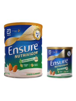 Ensure Nutrivigor Origen Vegetal Sabor Almendra 850 gr + 400 gr