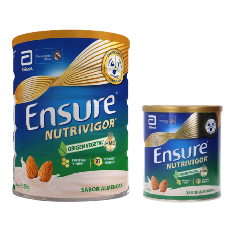 Ensure Nutrivigor Origen Vegetal Sabor Almendra 850 gr + 400 gr