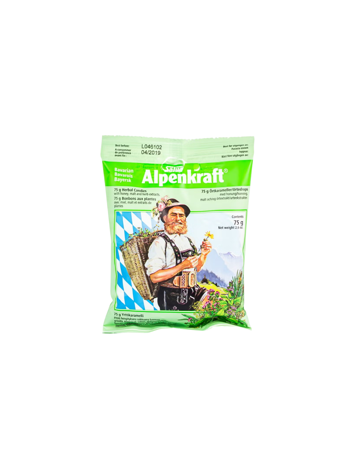 Salus Alpenkraft caramelos 75 gr