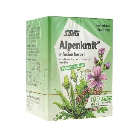 Salus Alpenkraft Infusión 15 sobres