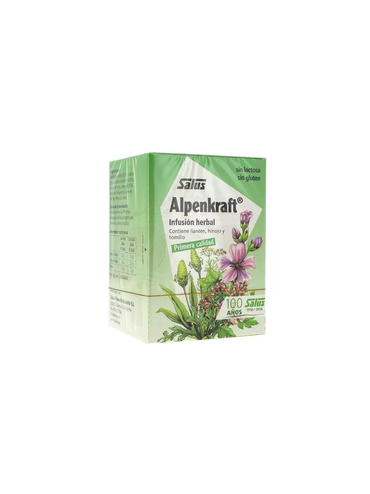 Salus Alpenkraft Infusión 15 sobres