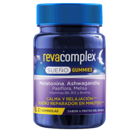 Revacomplex sueño gummies 30 gominolas sabor frutos del bosque