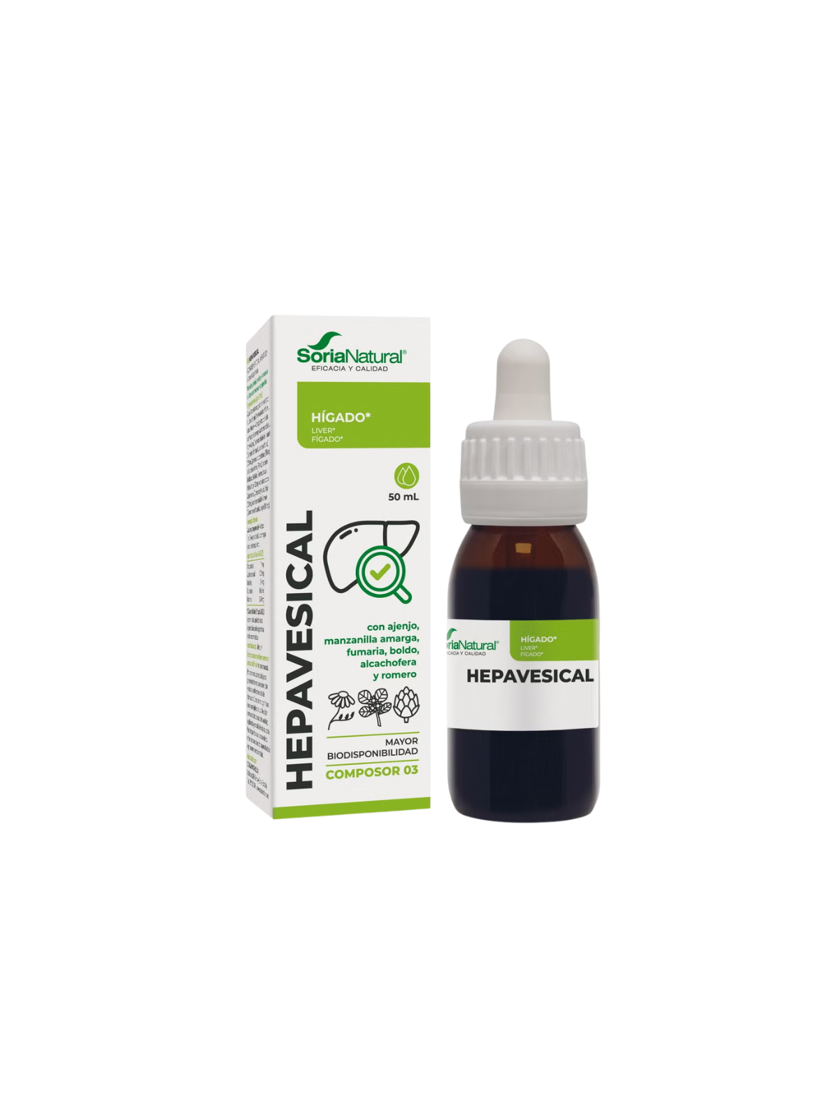 Soria Natural Composor 03 Hepavesical XXI 50 ml