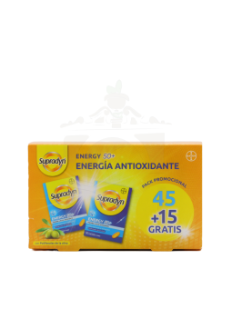 SUPRADYN ENERGY 50+ PACK PROMOCIONAL 45 +15