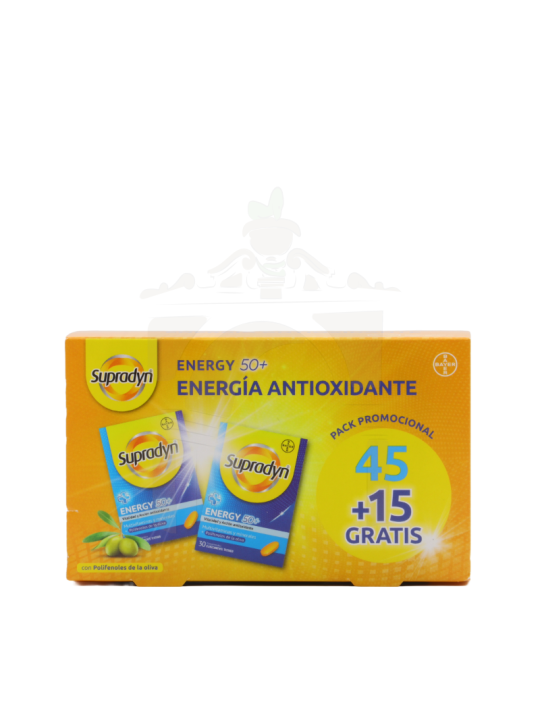 SUPRADYN ENERGY 50+ PACK PROMOCIONAL 45 +15