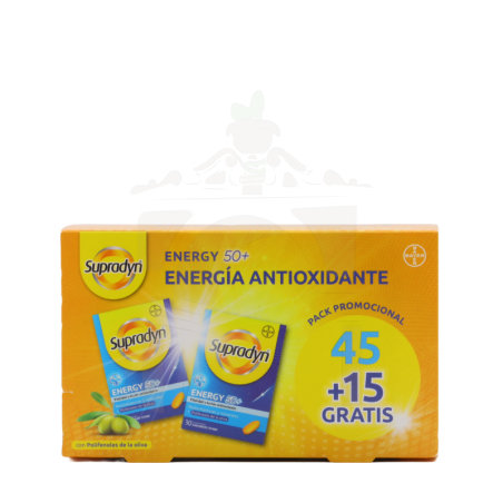 SUPRADYN ENERGY 50+ PACK PROMOCIONAL 45 +15