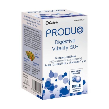 Produo digestive vitality 50+ 30 cápsulas