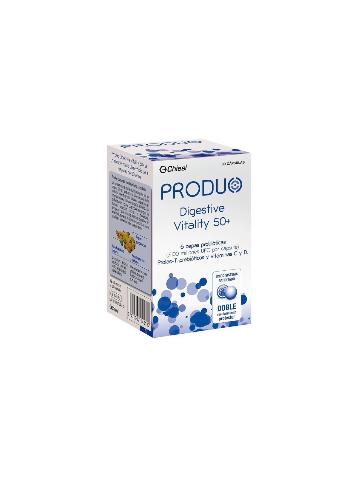 Produo digestive vitality 50+ 30 cápsulas