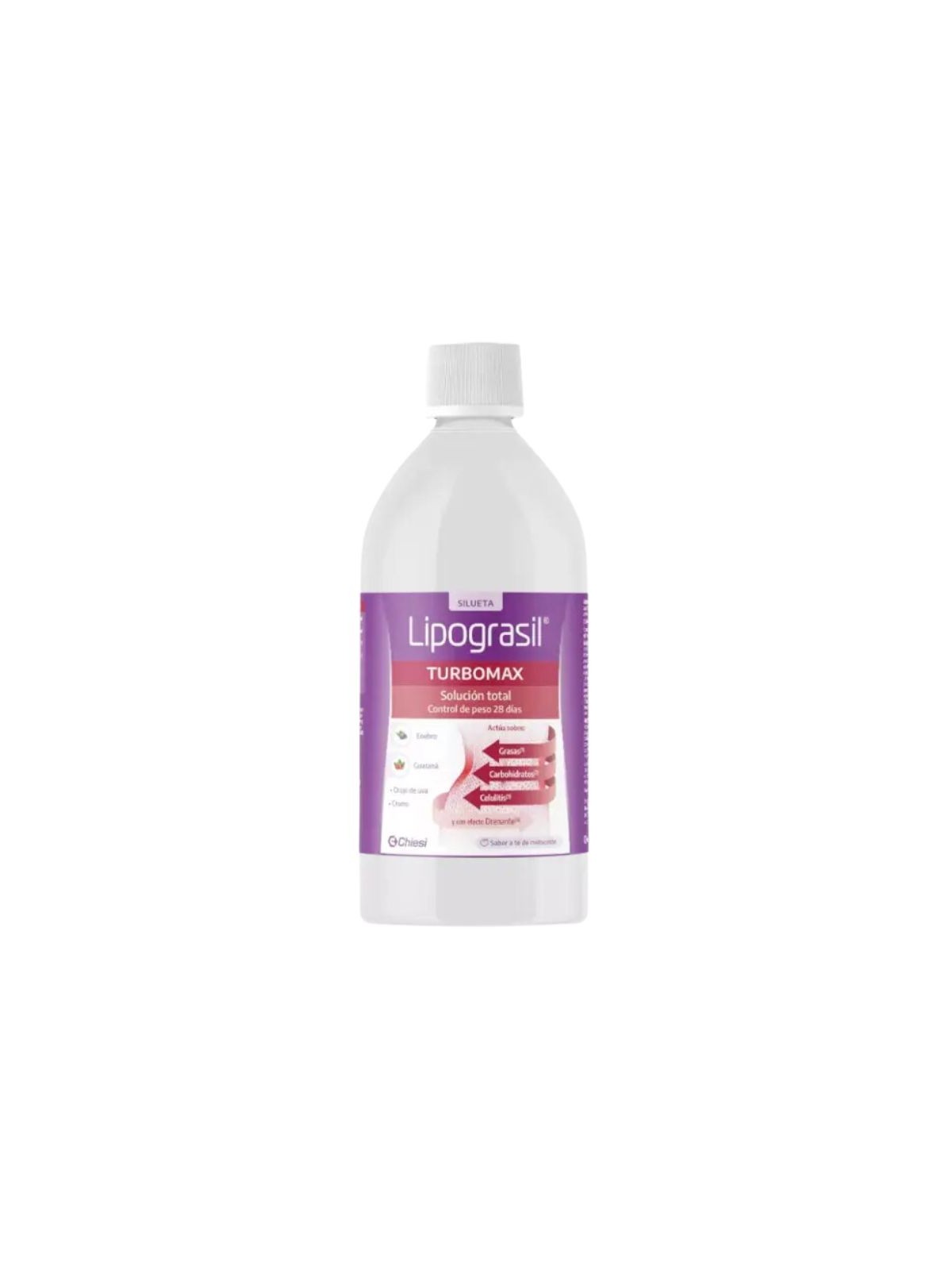 Lipograsil turbomax sabor té de melocotón 500ml