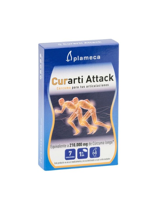 Curarti attack 7 coprimidos 1 aldia plameca