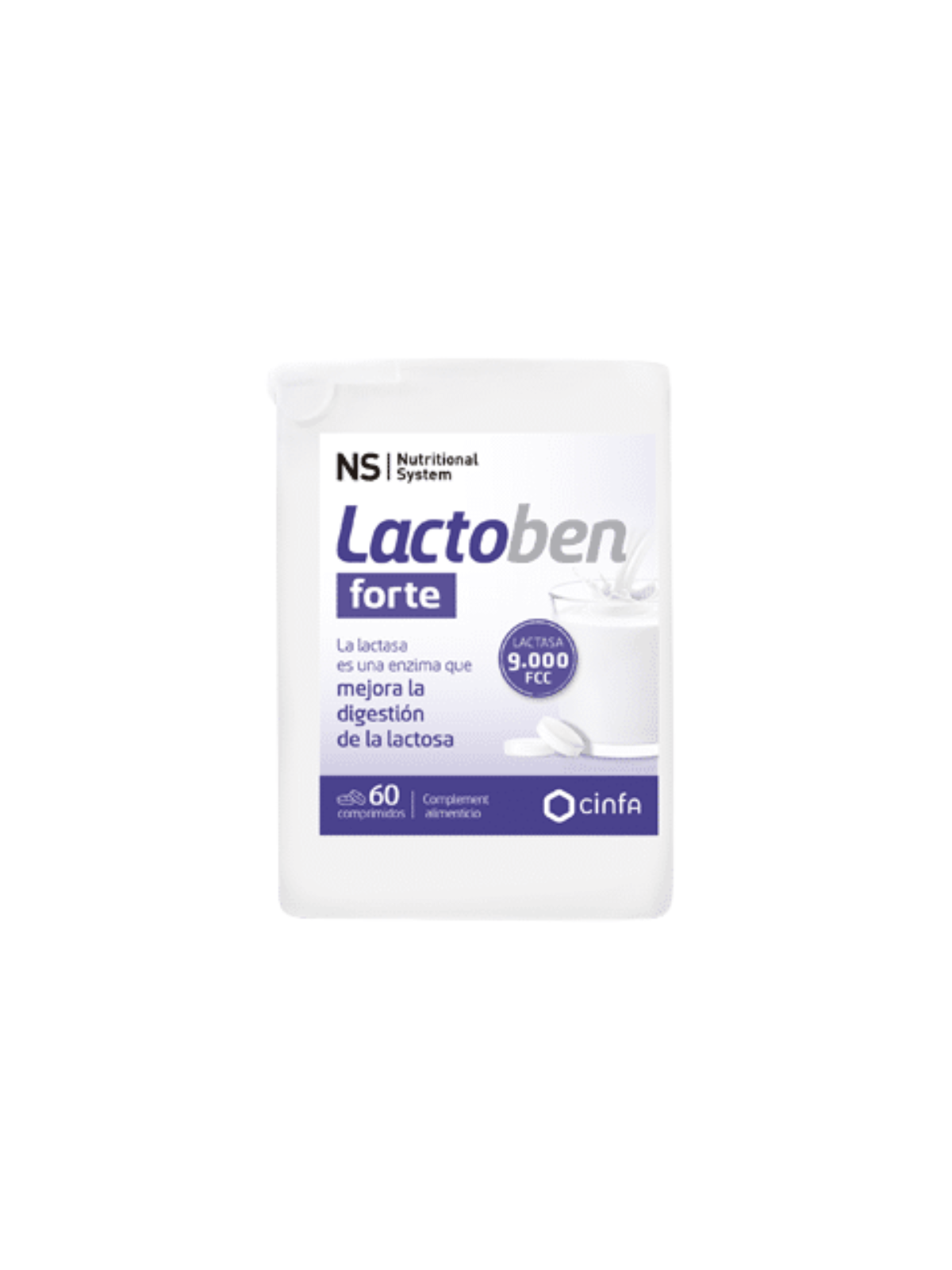 NS digestconfort lactoben forte 60 comp