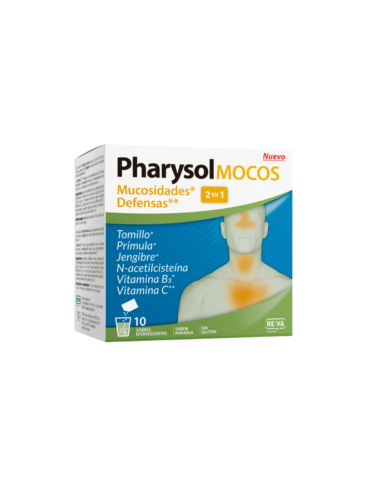 Pharysol Mocos 10 Sobres Efervescentes