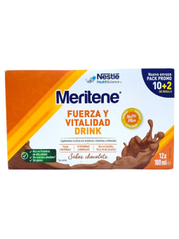 Meritene drink chocolate 12 X 180 ml