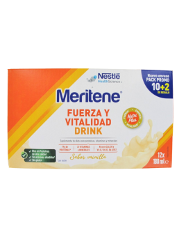 Meritene drink vainilla 12 X 180 ml