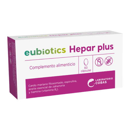 Eubiotics hepar plus 60 cápsulas