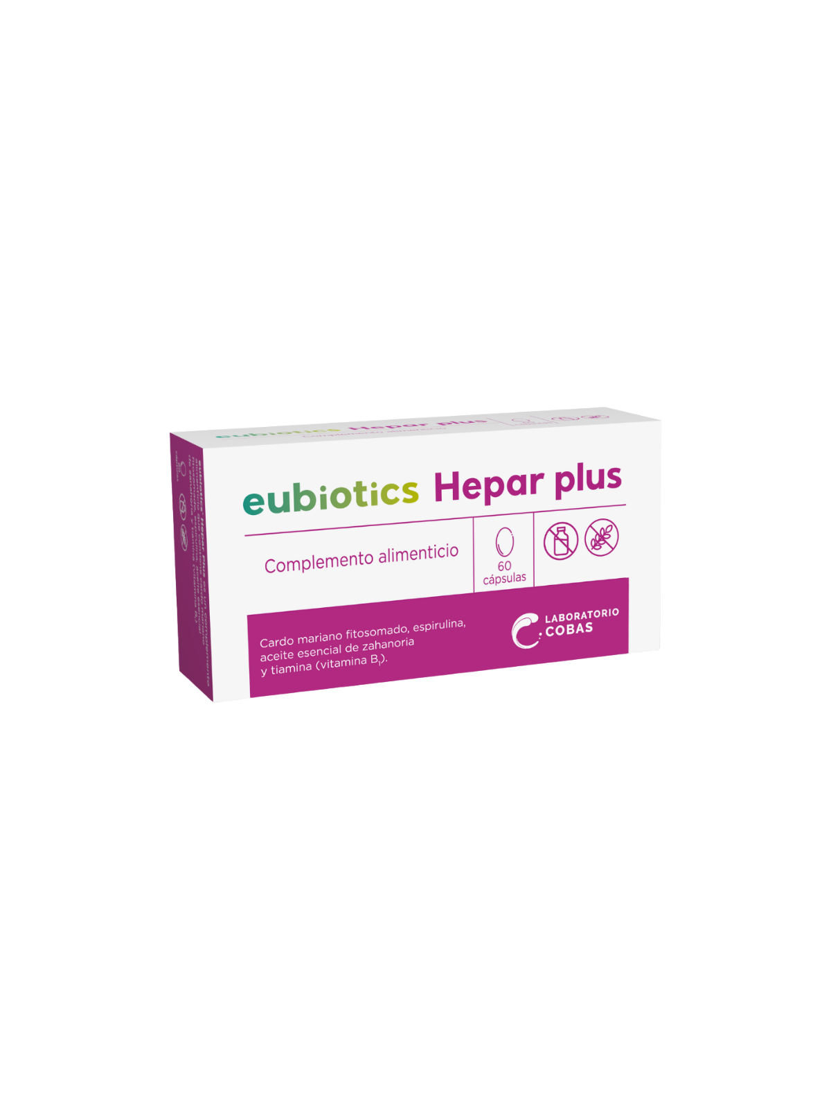 Eubiotics hepar plus 60 cápsulas