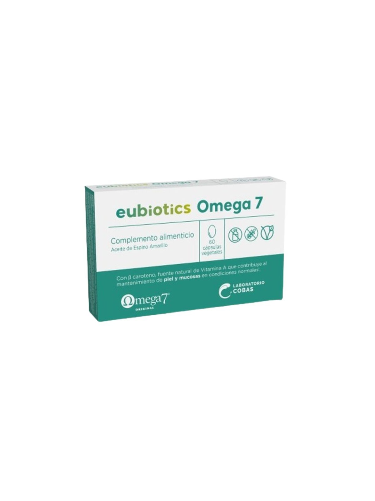 Eubiotics omega 7 60 cápsulas