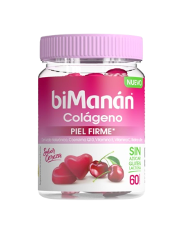 Bimanan colágeno cereza 60 gummies