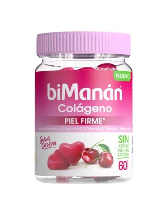 Bimanan colágeno cereza 60 gummies