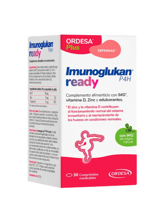 Imunoglukan P4H Ready 30 comprimidos masticables