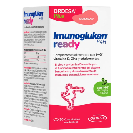 Imunoglukan P4H Ready 30 comprimidos masticables