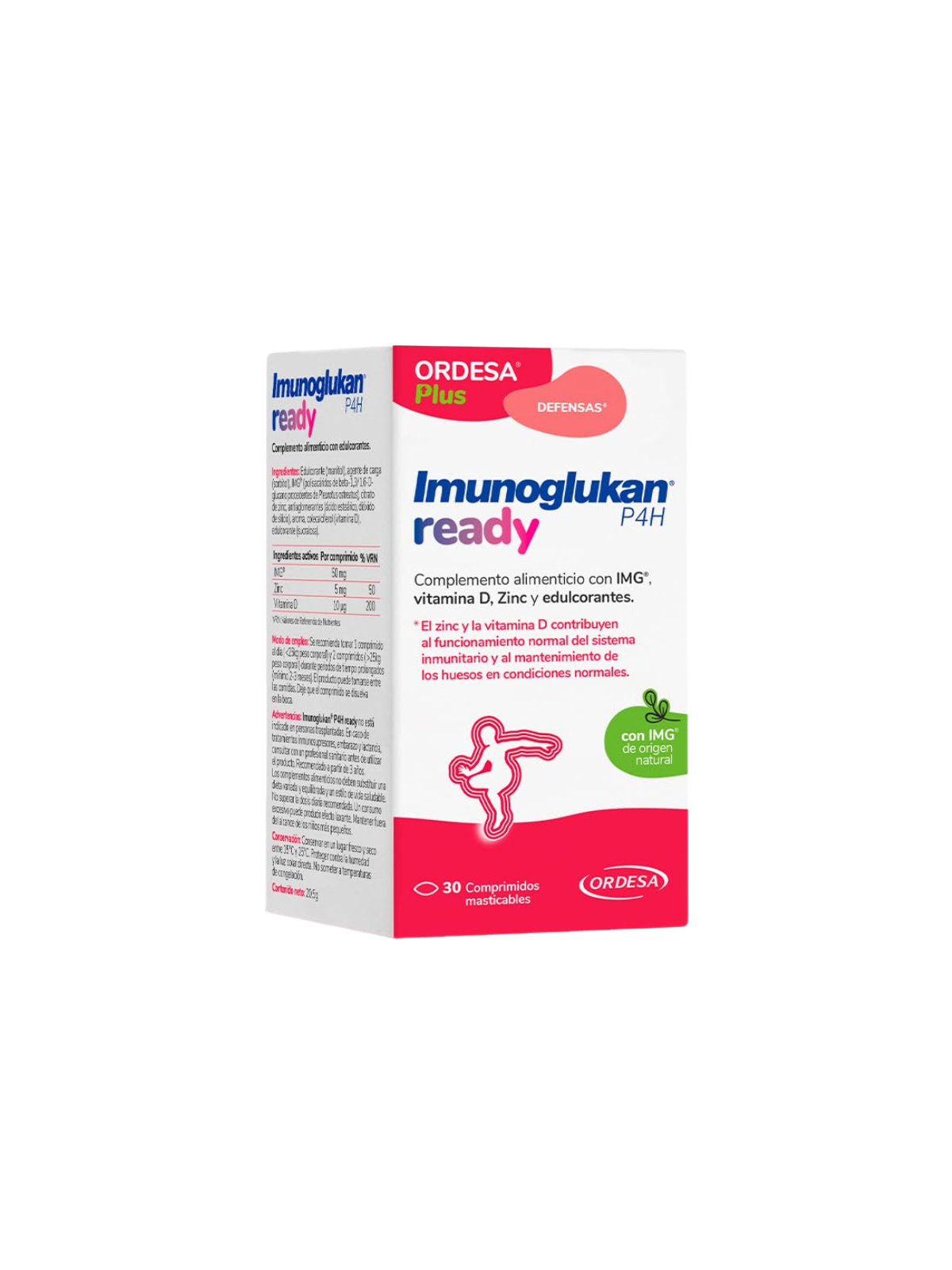 Imunoglukan P4H Ready 30 comprimidos masticables