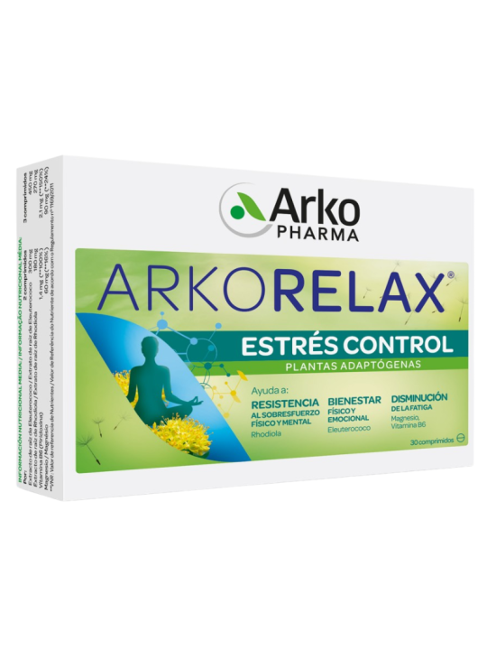 Arkopharma Arkorelax Estres Control 30 Comprimidos