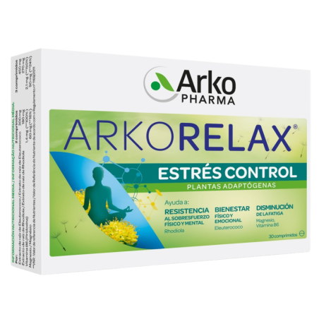 Arkopharma Arkorelax Estres Control 30 Comprimidos