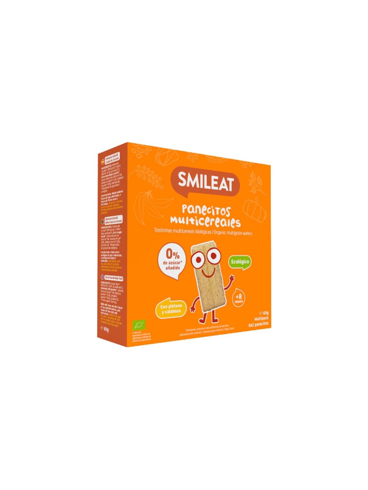 Smileat panecitos multicereales ECO 60g