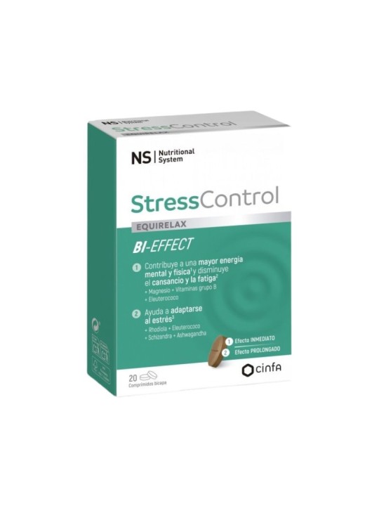 NS equirelax stresscontrol Bi-effect 20 comprimidos bicapa