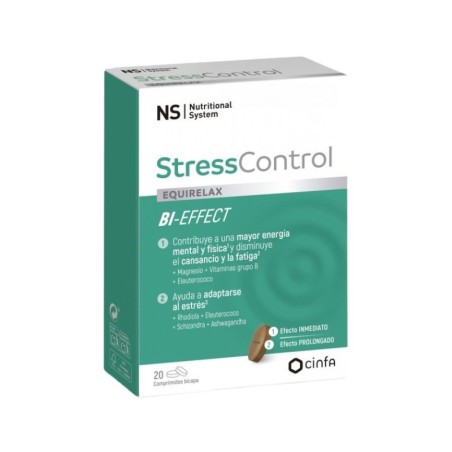 NS equirelax stresscontrol Bi-effect 20 comprimidos bicapa