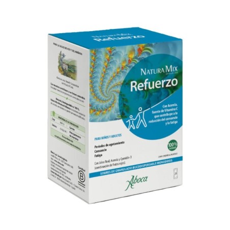Aboca natura mix advanced refuerzo 28 sobres monodosis bucodispersables 2,5g