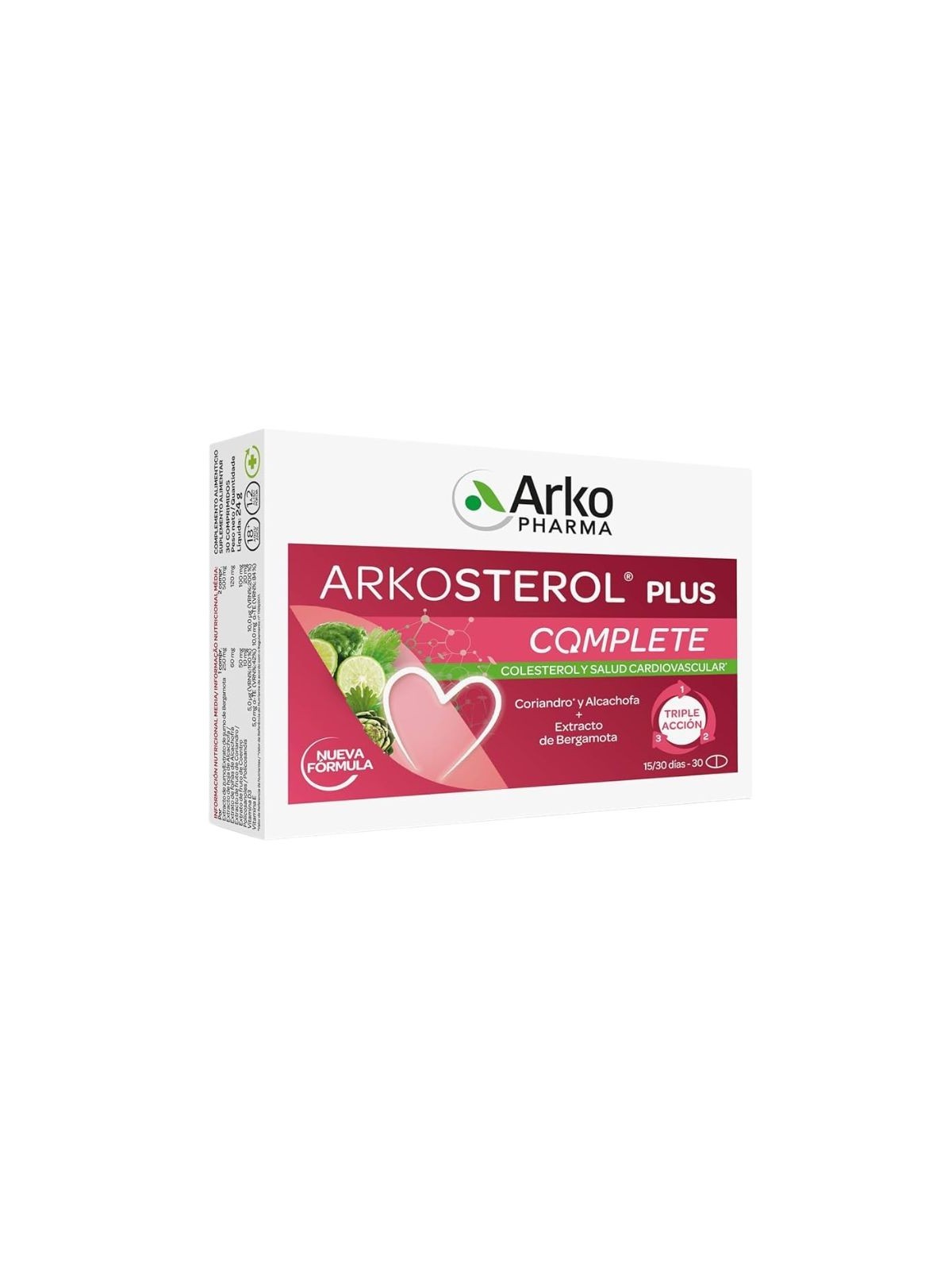 Arkosterol plus complete 30 comprimidos