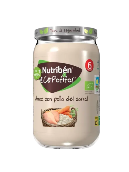 Nutriben ecopotitos pollo de corral con arroz