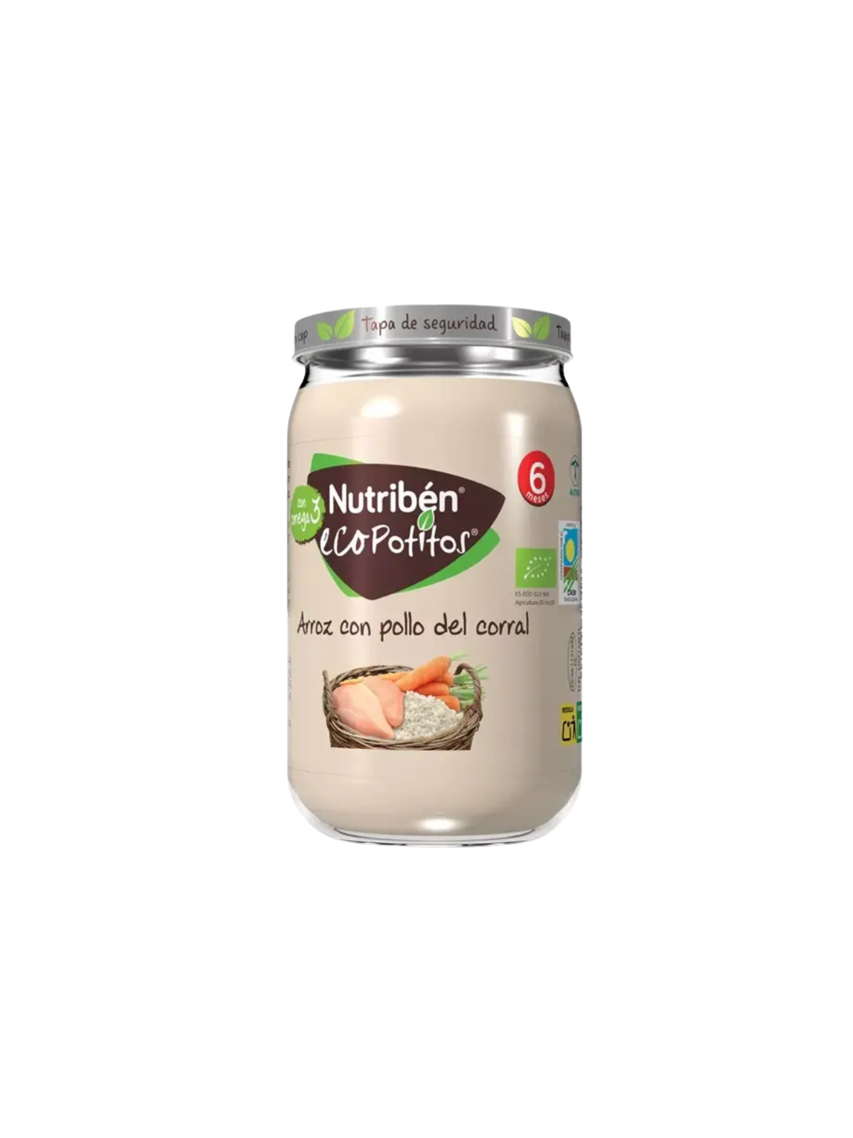 Nutriben ecopotitos pollo de corral con arroz