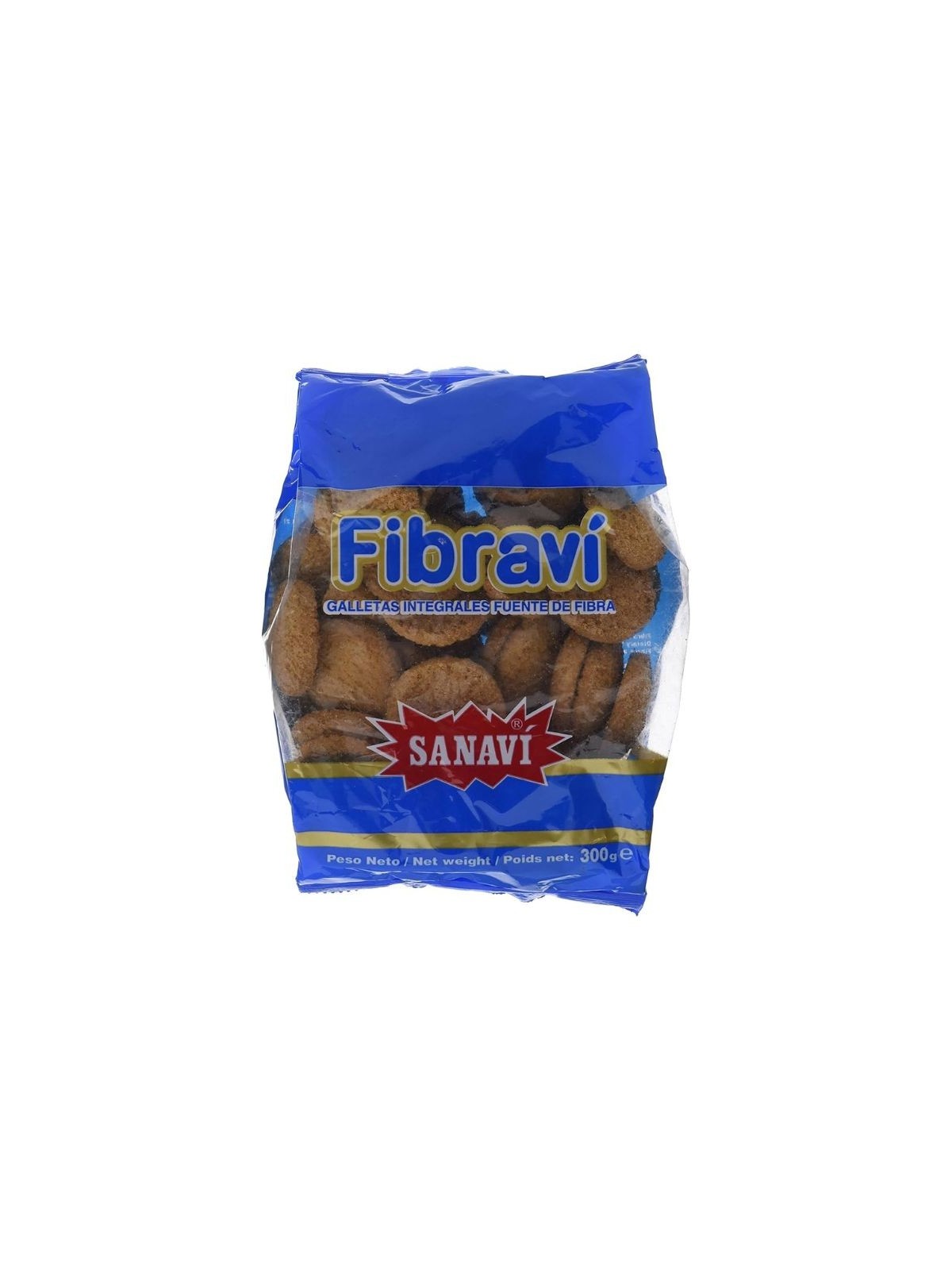Sanavi fibravi galletas integrales 300g