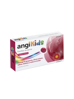 Angikids 15 pastillas de goma sabor fresa
