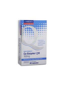 Co enzyma Q10 100mg 60 caps Lamberts