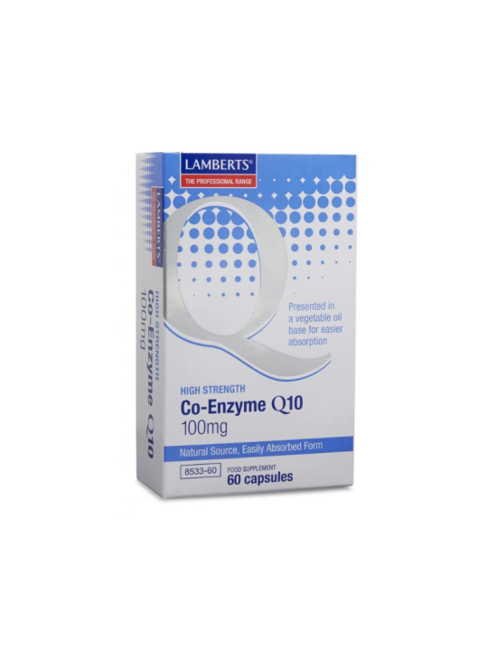 Co enzyma Q10 100mg 60 caps Lamberts
