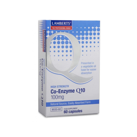 Co enzyma Q10 100mg 60 caps Lamberts
