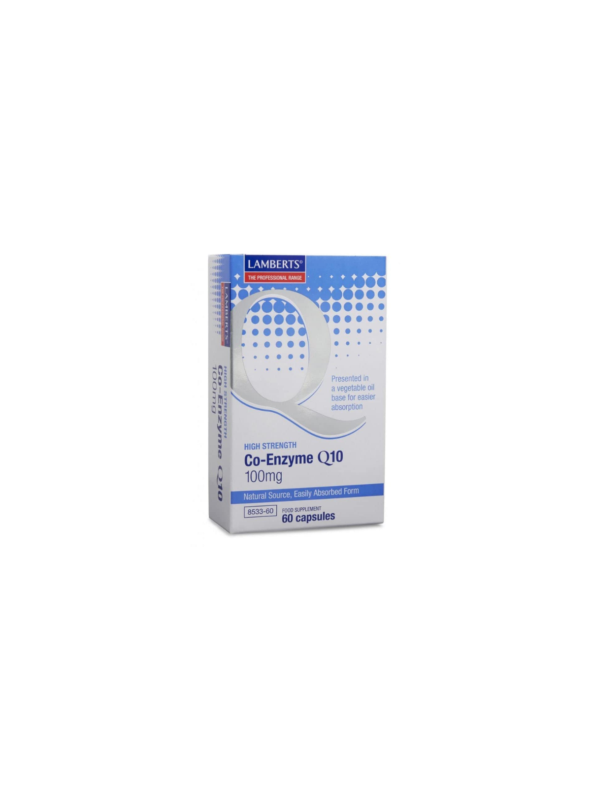 Co enzyma Q10 100mg 60 caps Lamberts