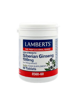 Lamberts Ginseng siberiano 1500 mg 60 comp