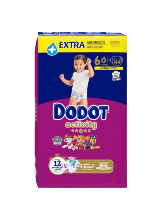 Dodot activity talla 6 44 uds