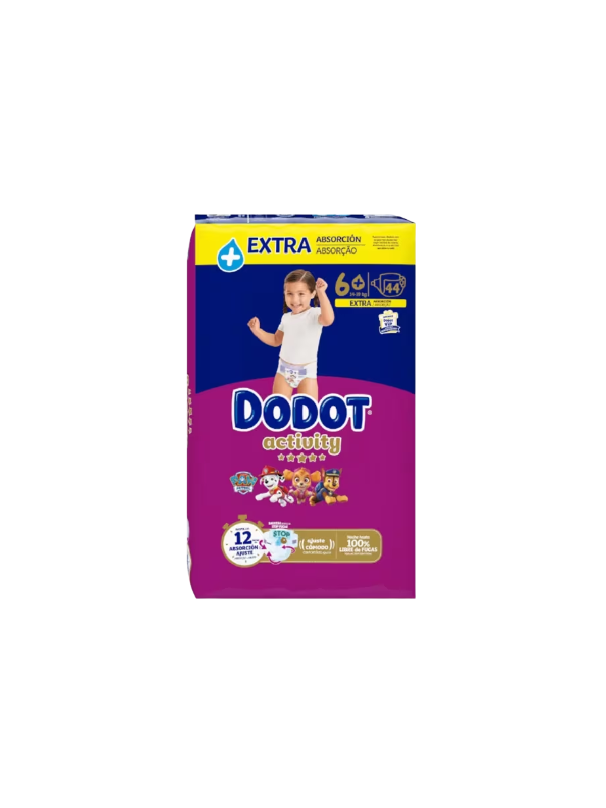 Dodot activity talla 6 44 uds