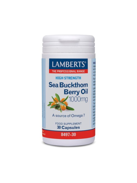 Lamberts aceite del fruto del espino amarillo 1000 mg 30 cap